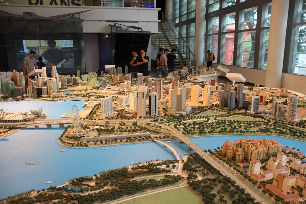 City model of Singapore