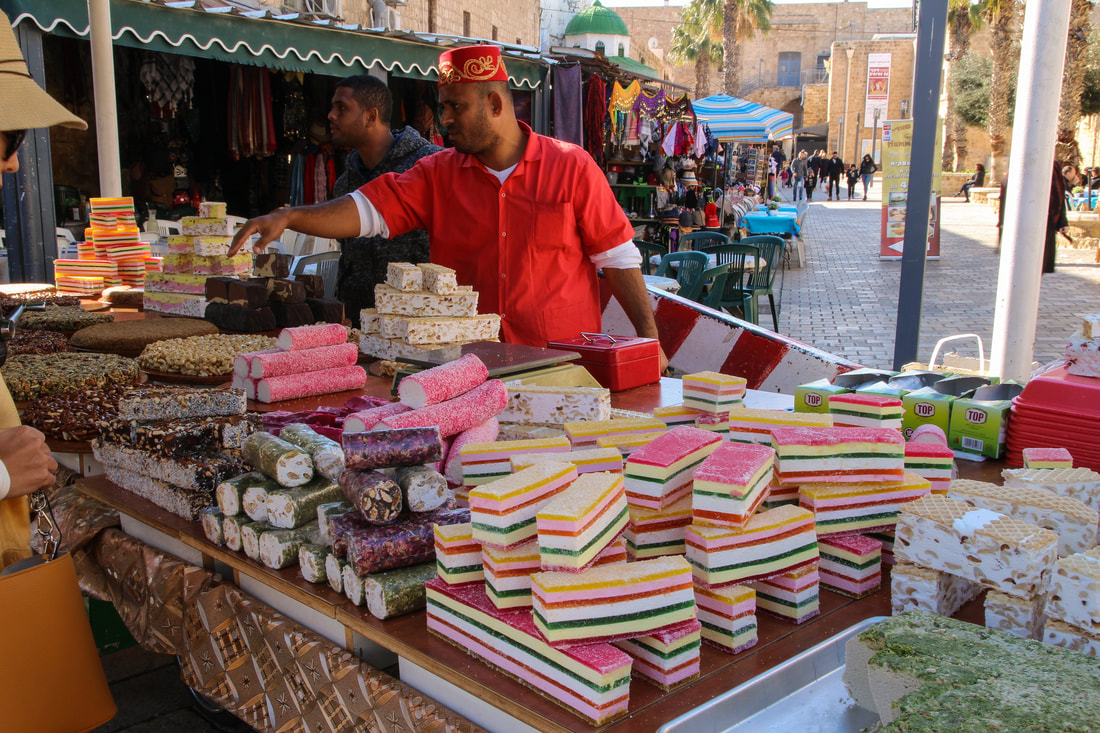 Market in Akko - Israel Trip Planning