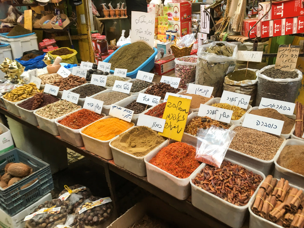 Market in Akko - Israel Trip Planning