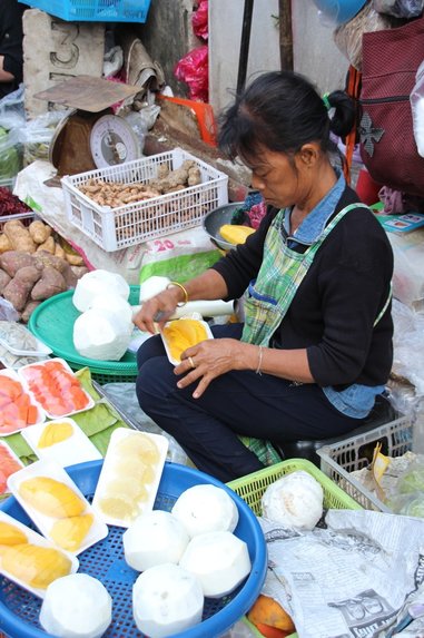 Produce at the Maeklong Market